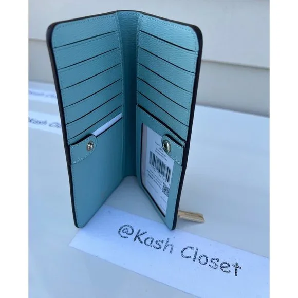 Kate Spade Wallet Large Slim Bifold Embroidered Wallet Aphrodite - Picture 3 of 6